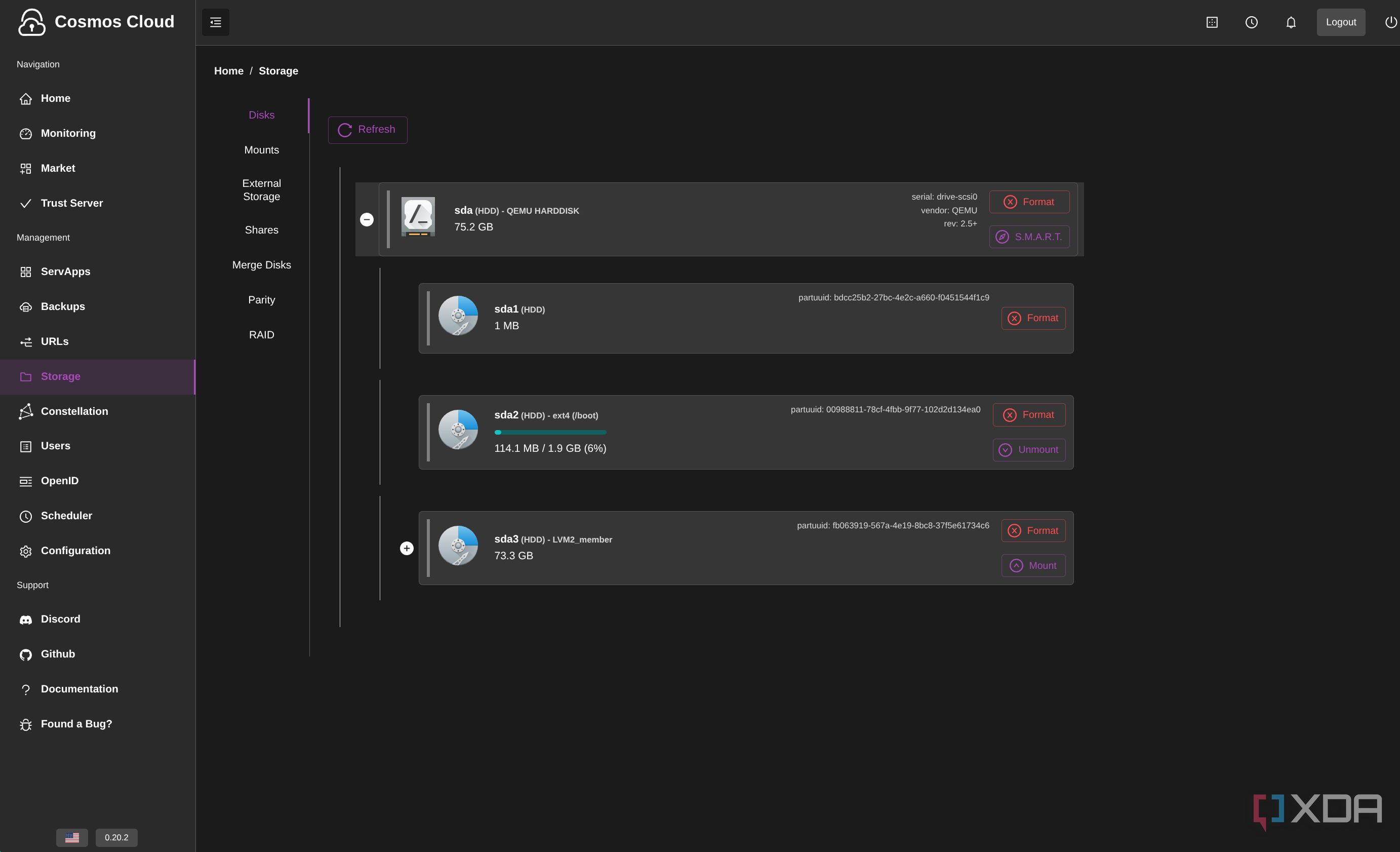 Cosmos server is the best all-in-one package to manage your server and ...