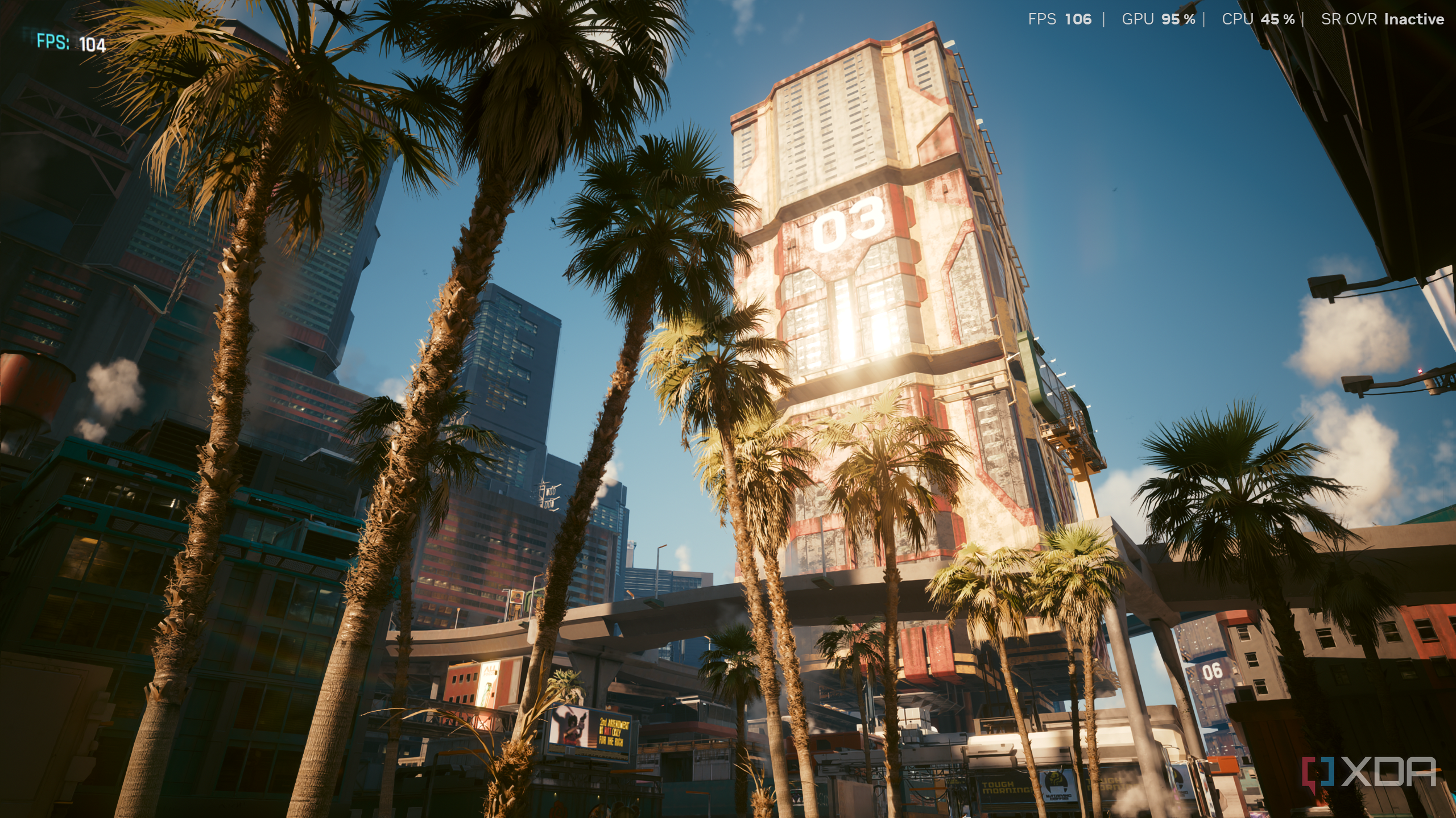 Cyberpunk 2077 DLSS 4.5 gameplay