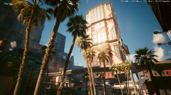 Cyberpunk 2077 DLSS 4.5 gameplay