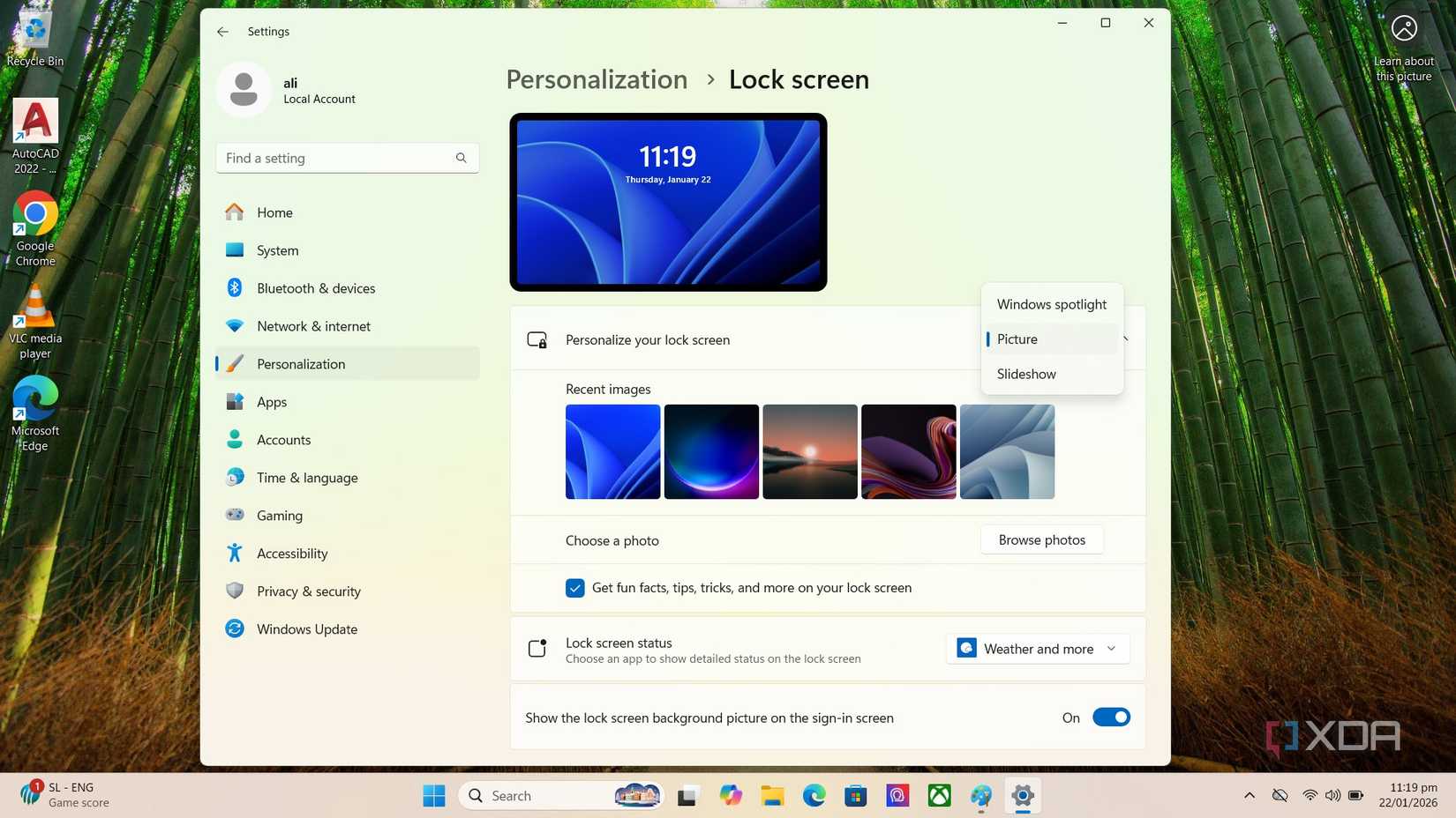 Deshabilitar el foco de Windows Windows 11