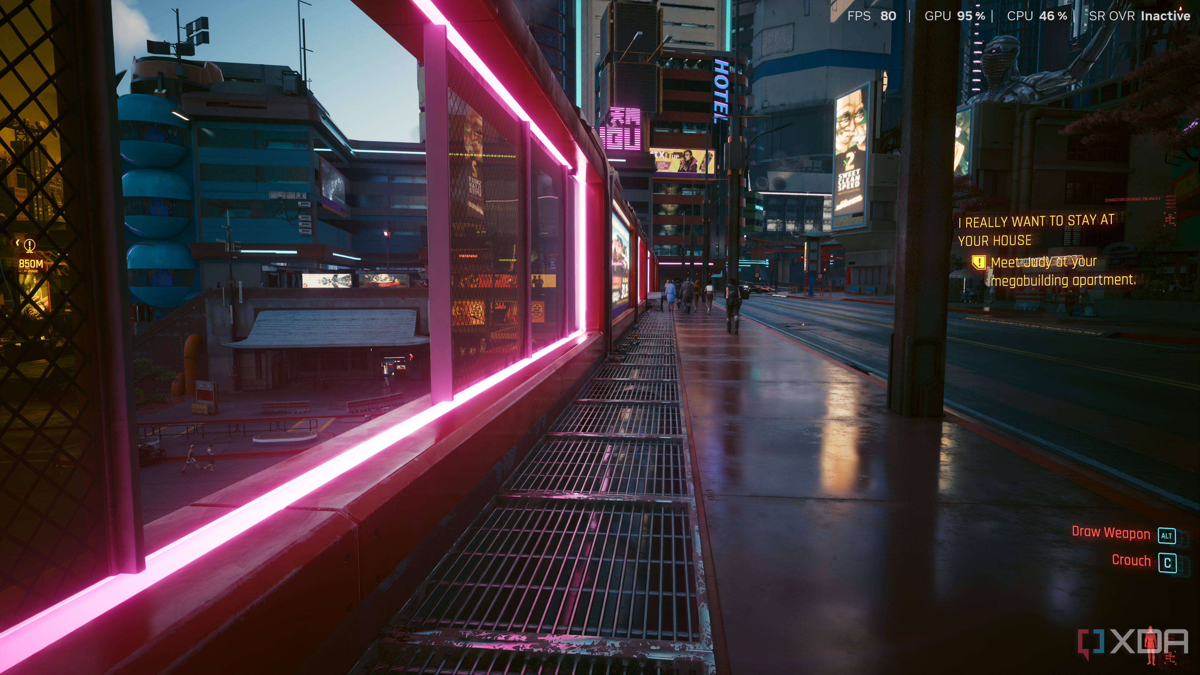 A still from CD Projekt Red's Cyberpunk 2077.