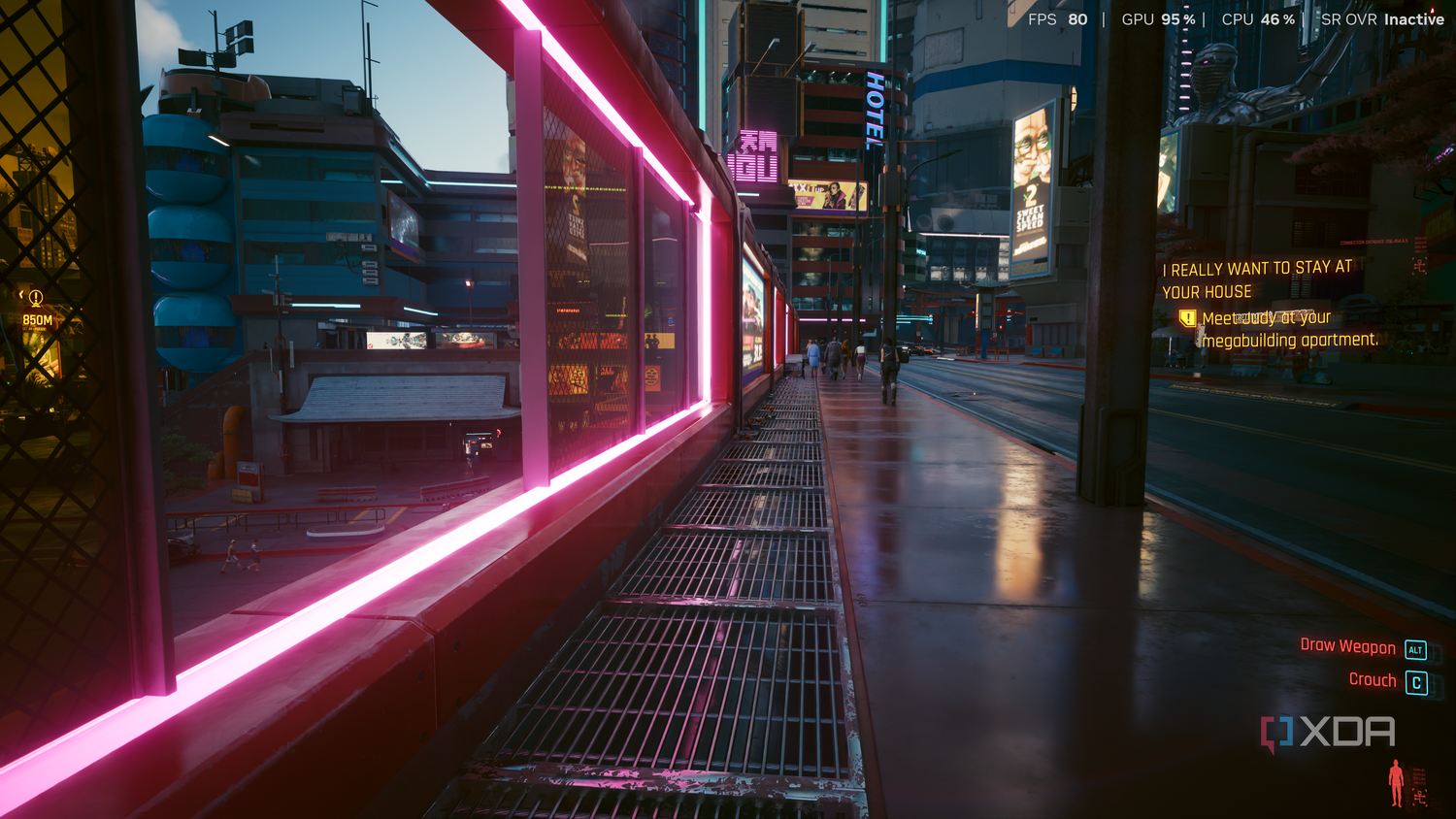 A still from CD Projekt Red's Cyberpunk 2077.