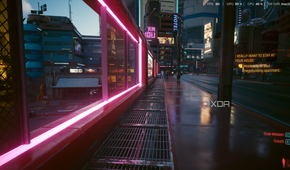 A still from CD Projekt Red's Cyberpunk 2077.