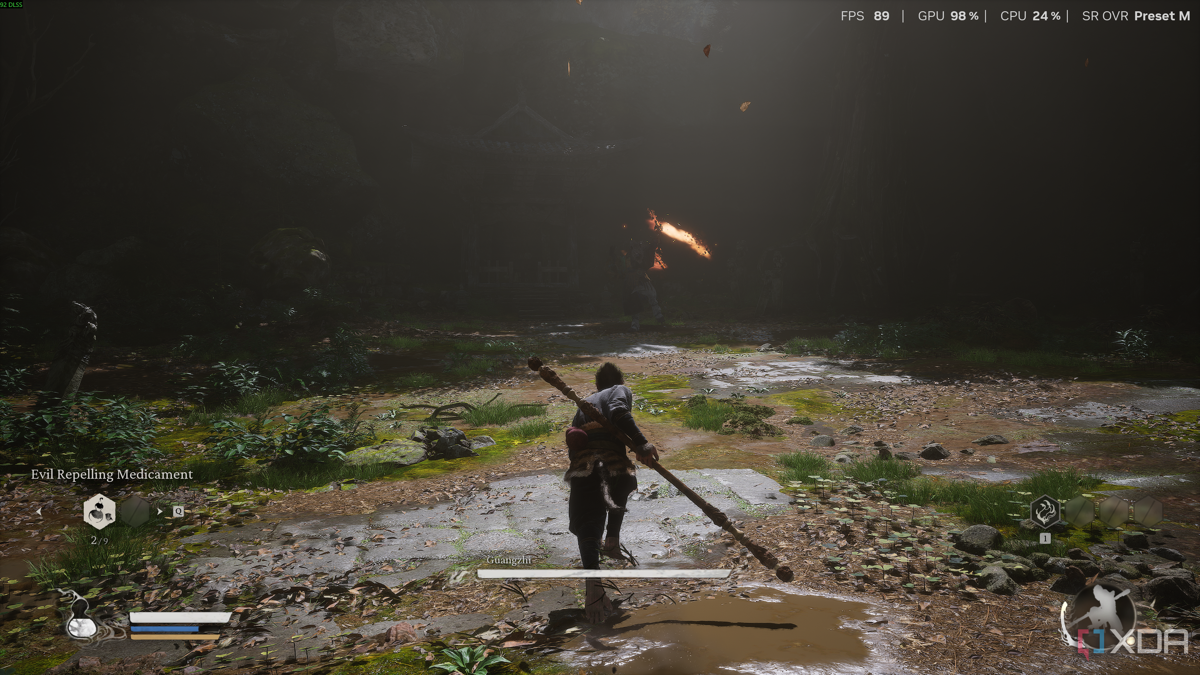 A screenshot from Black Myth: Wukong.