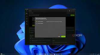 Instructions to update Nvidia Game Ready Driver are displayed on the image.
