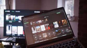 Emby running in browser and Google TV