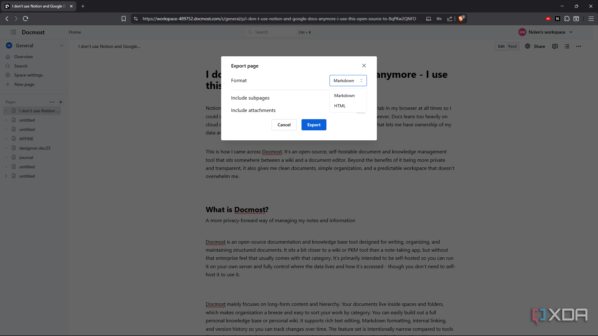 I don't use Notion and Google Docs anymore — I use this open-source ...