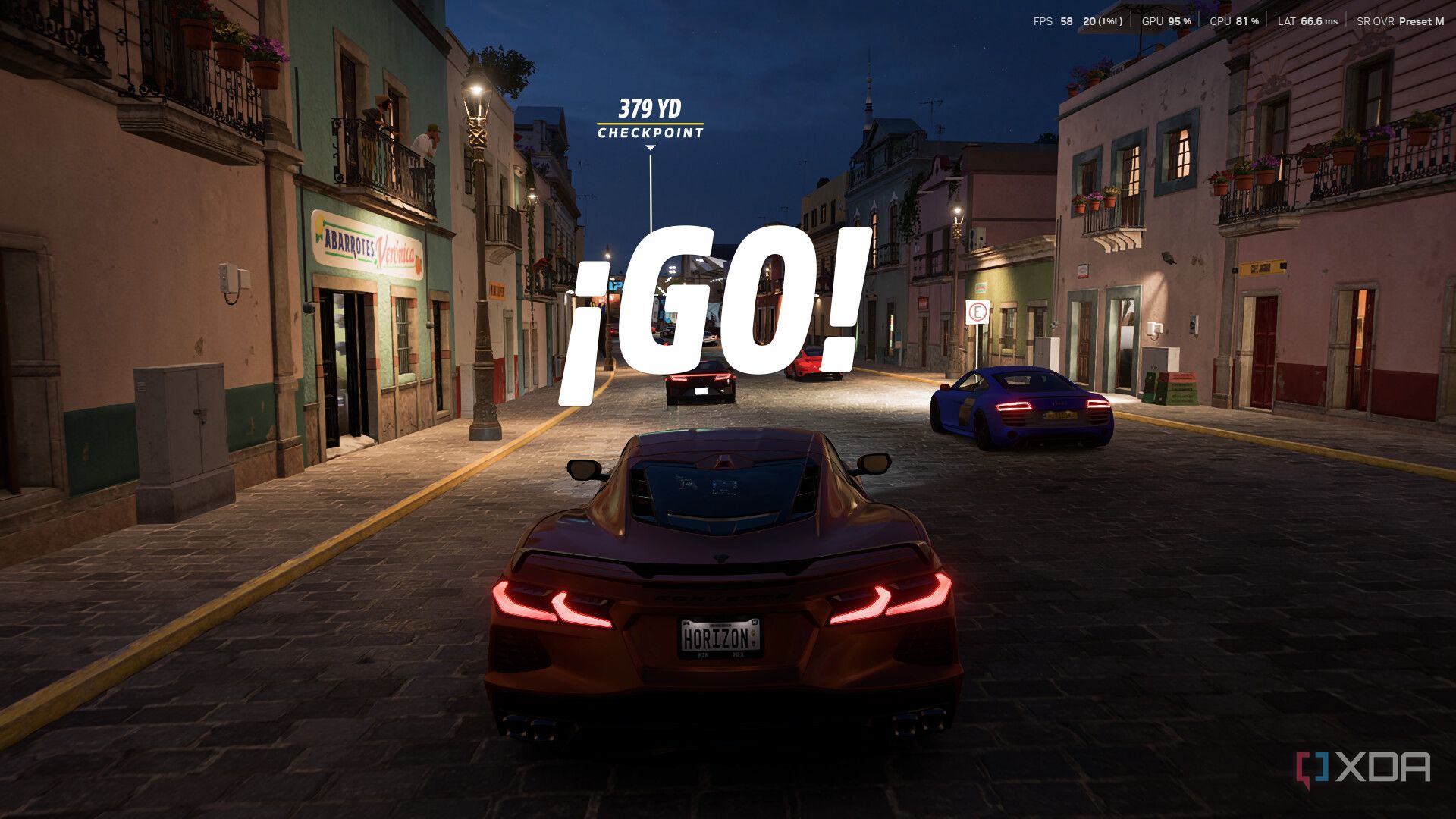 Forza Horizon 5 running DLSS Preset M. 