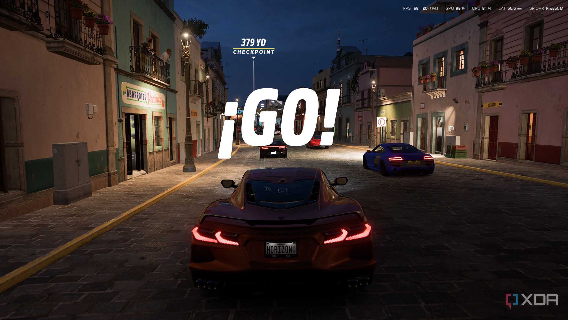 Forza Horizon 5 running DLSS Preset M.