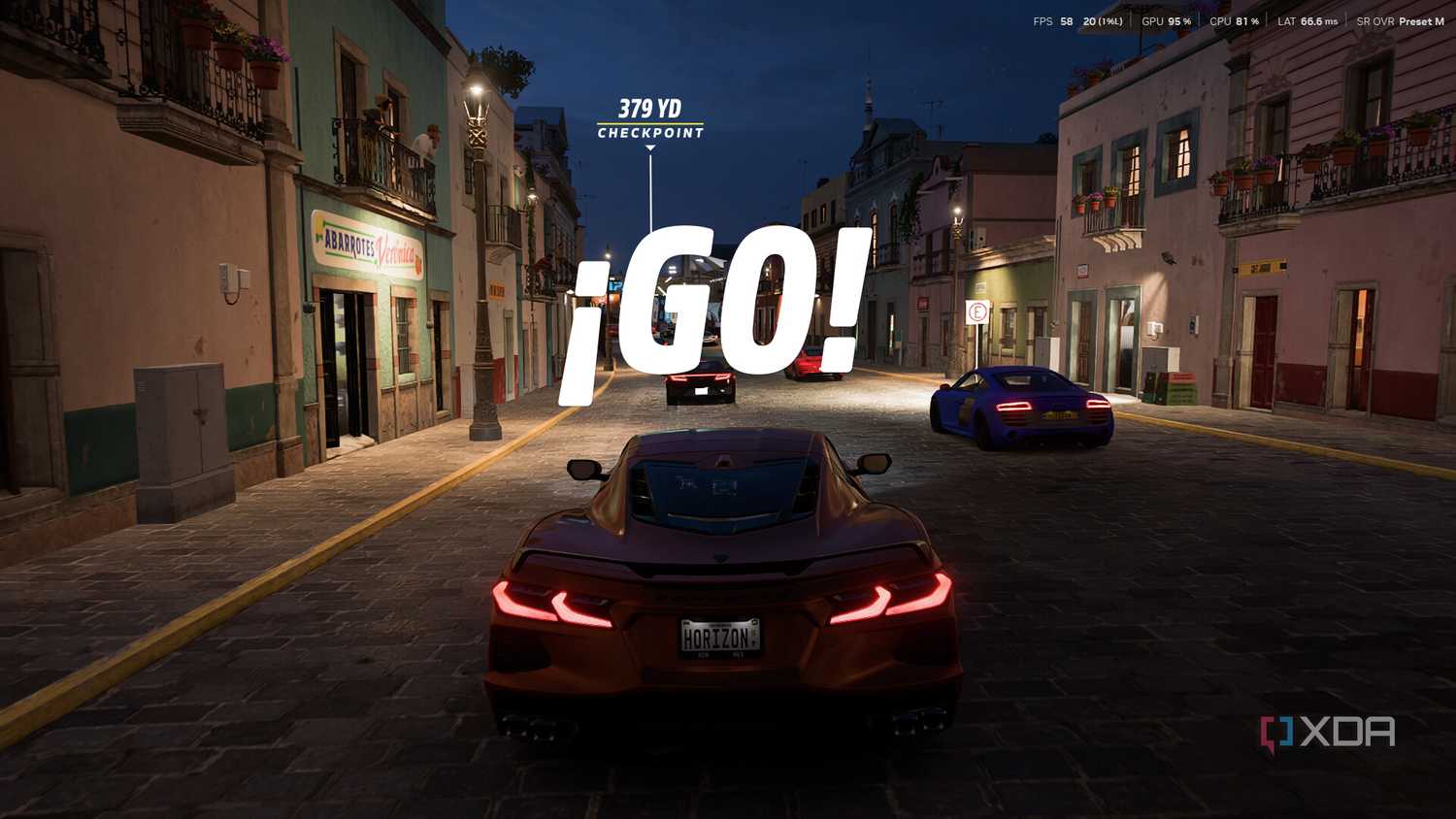 Forza Horizon 5 running DLSS Preset M.
