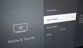 The Fire TV Stick 4K's color settings