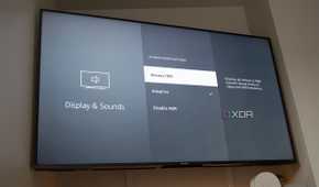 The Fire TV Stick 4K's HDR settings