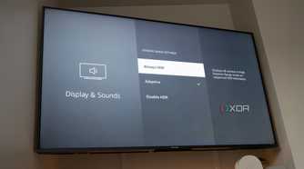 The Fire TV Stick 4K's HDR settings