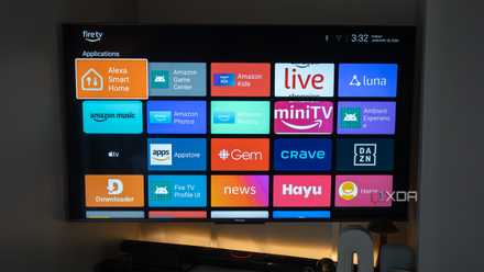 Wolf Launcher running on the Fire TV Stick