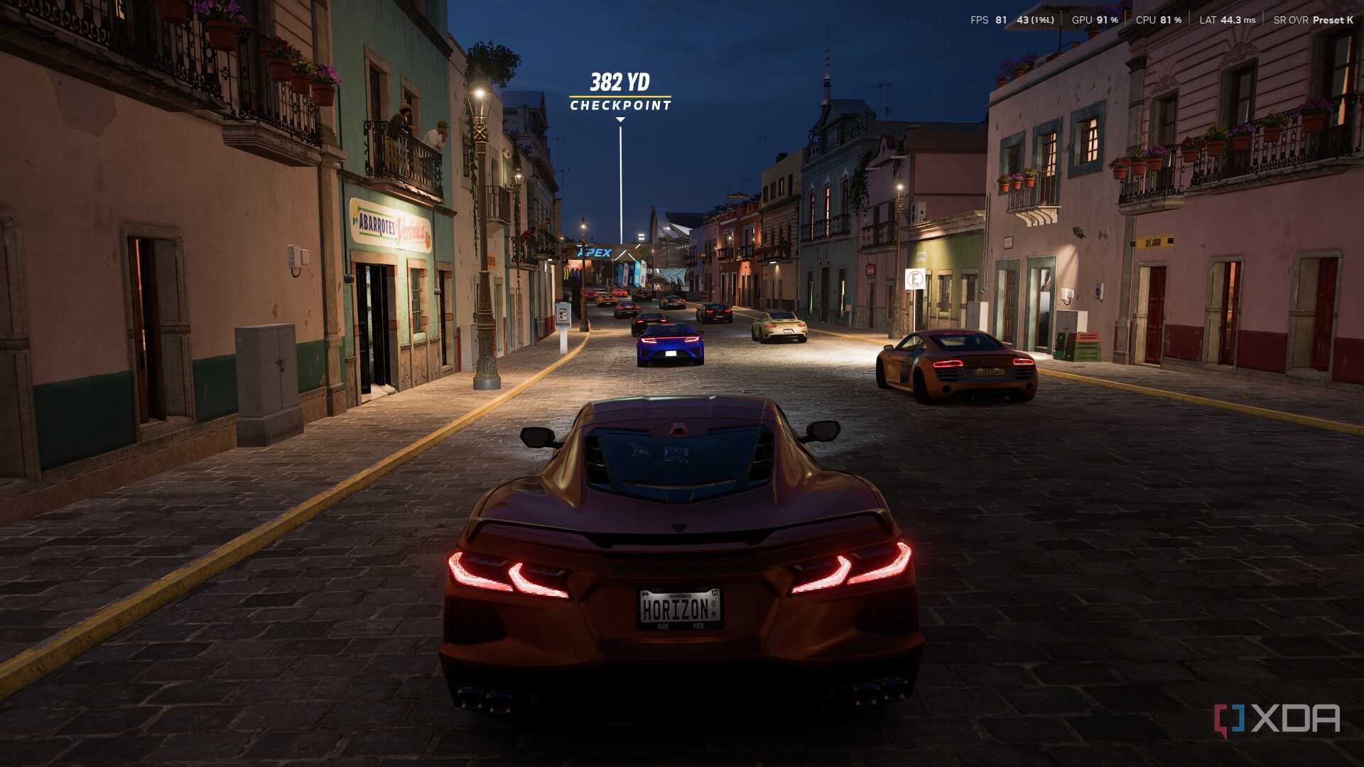 Forza Horizon 5 screenshot on a 1080p display.