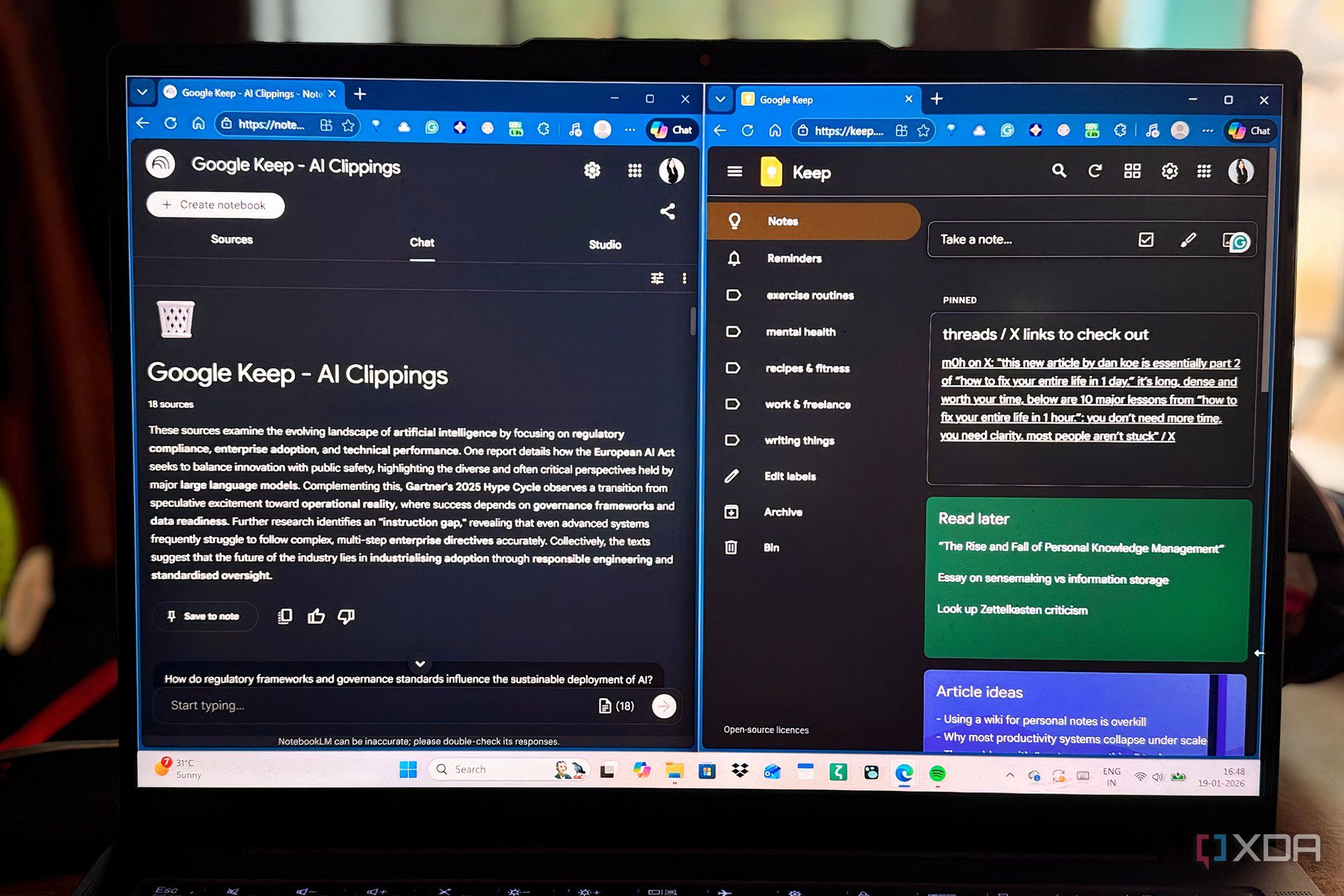 NotebookLM is what Google Keep should have become