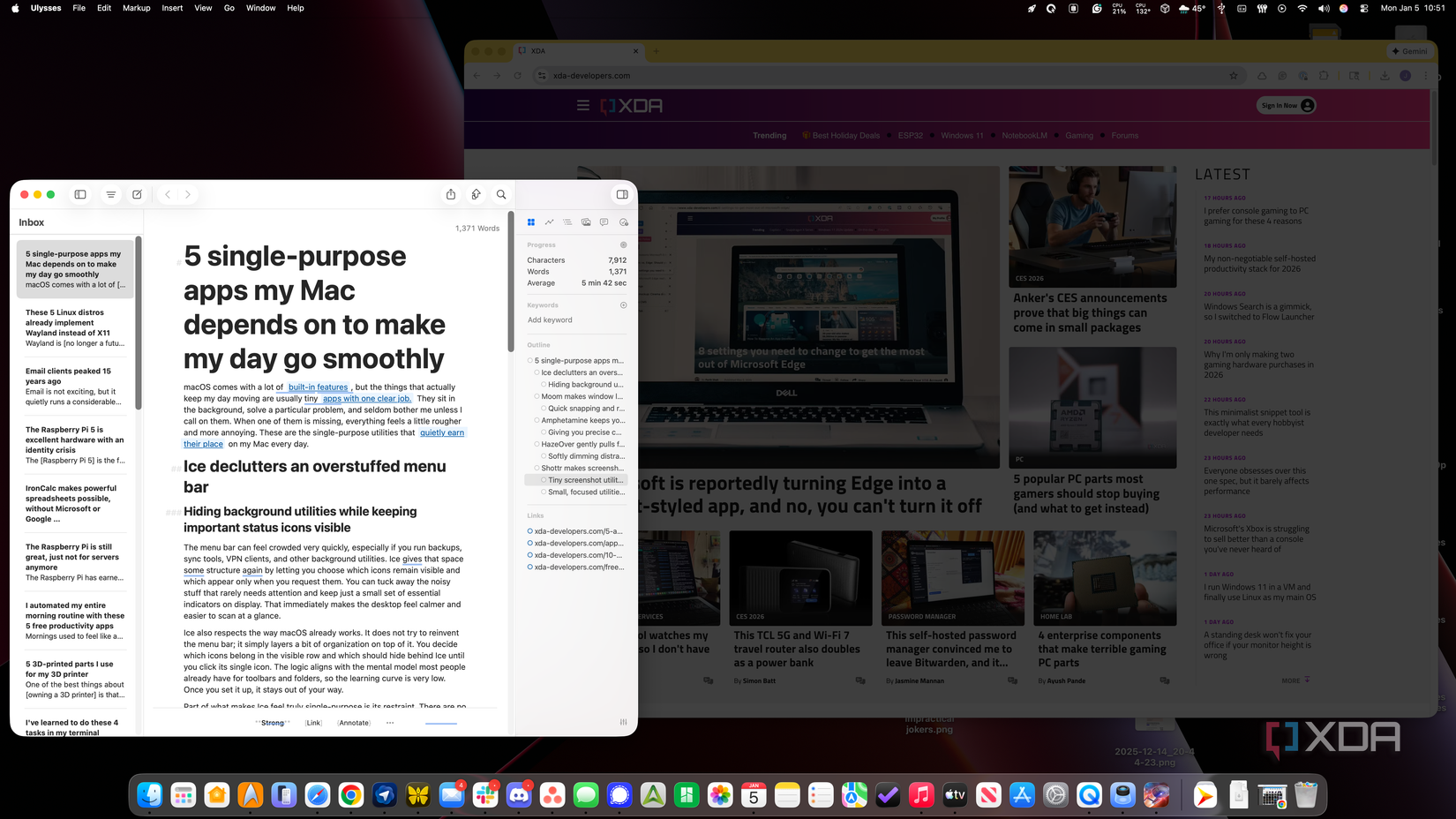 HazeOver atenuando ventanas inactivas
