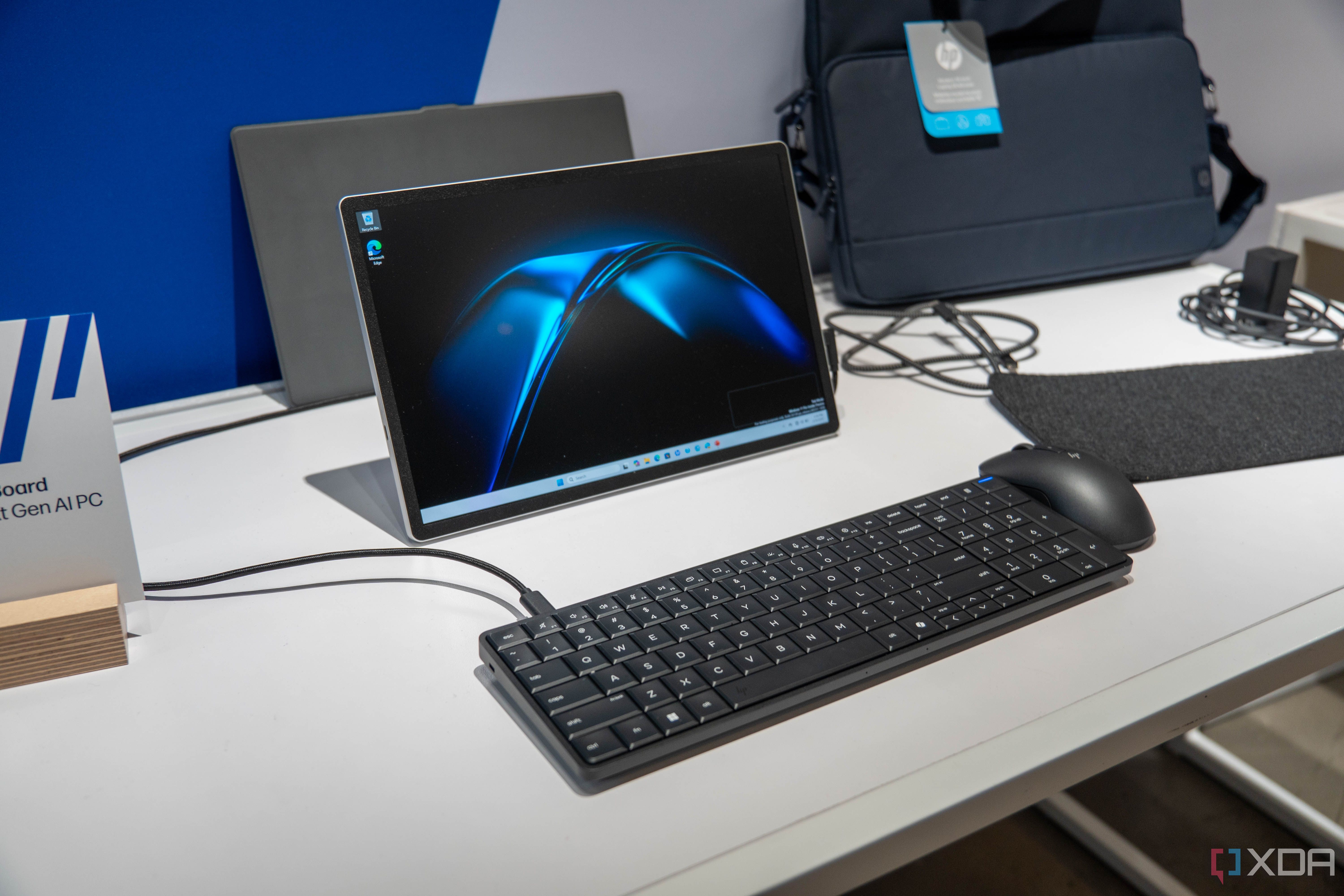 HP's EliteBoard is a mini PC inside of a keyboard