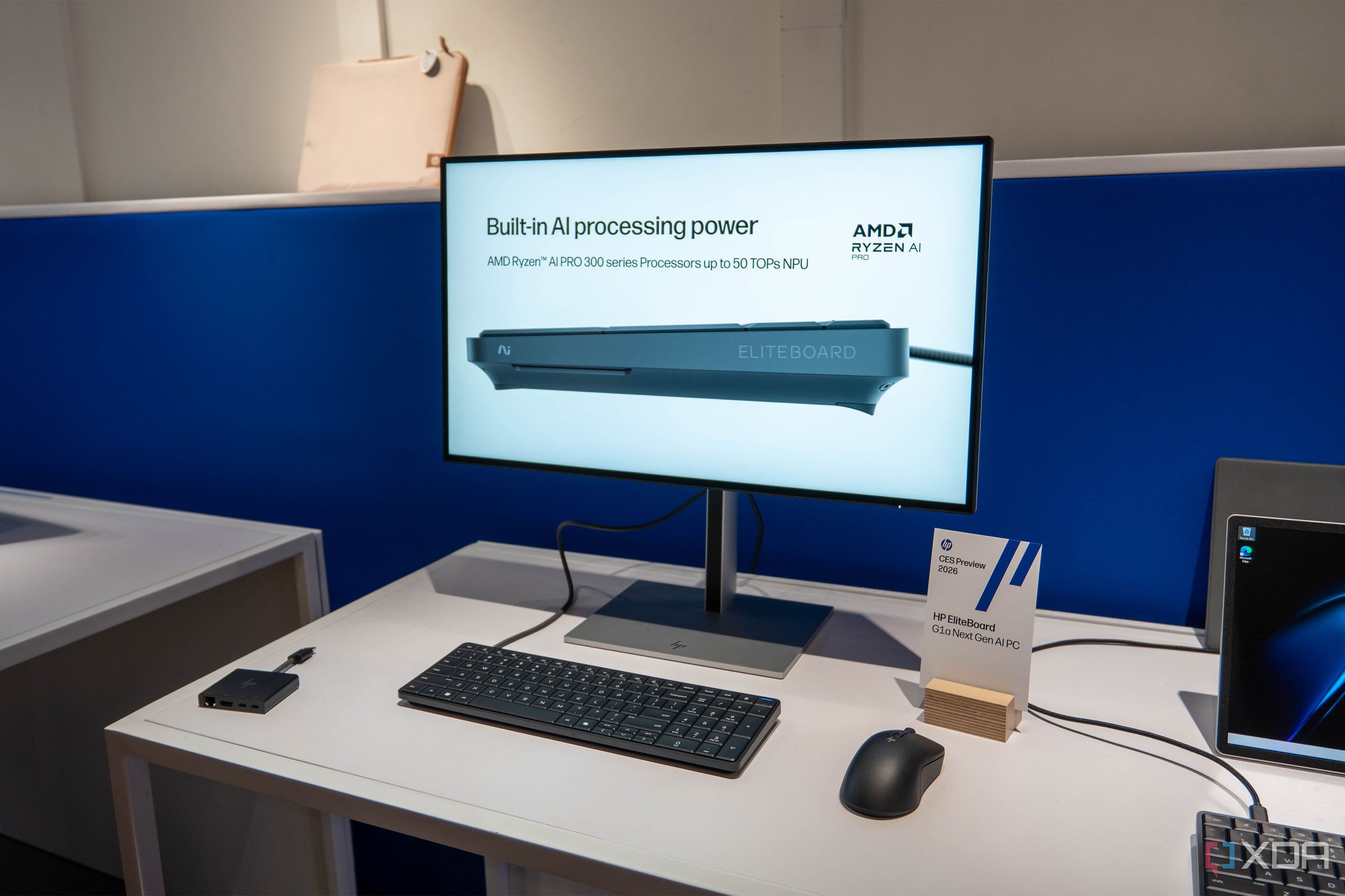 HP's EliteBoard is a mini PC inside of a keyboard