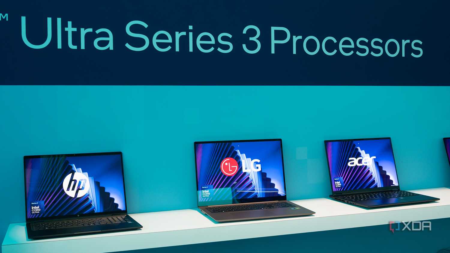 Laptops that feature Intel's Core Ultra 3 chip