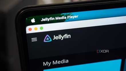 The Jellyfin app on a Mac