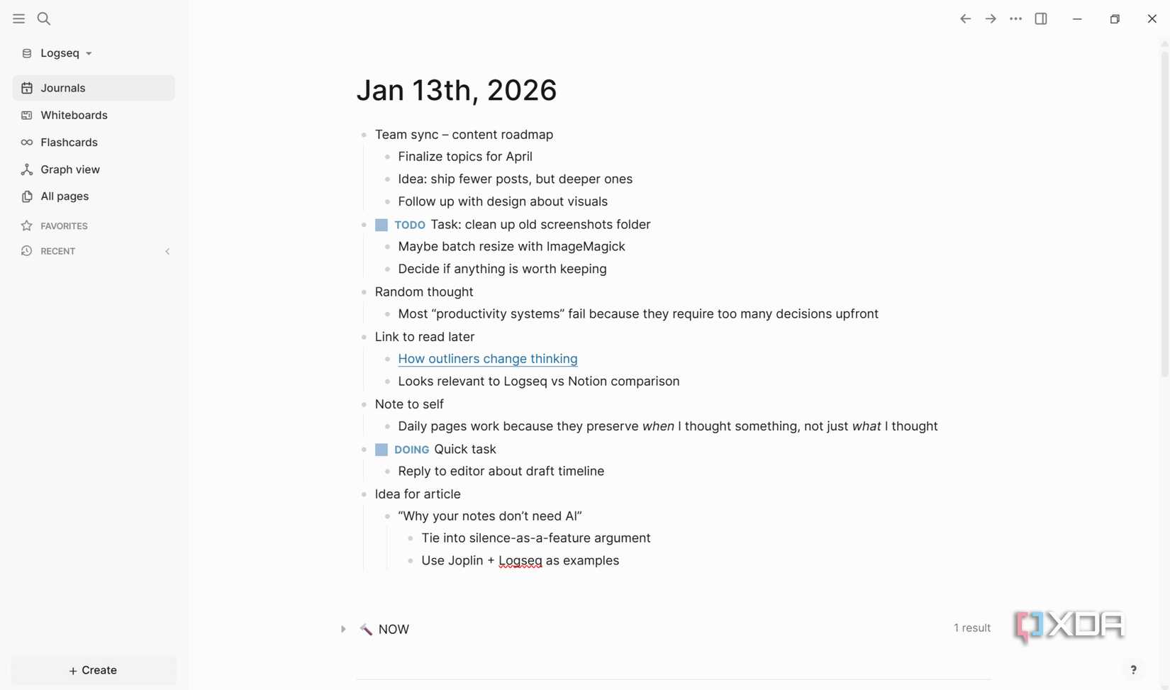 Pdf Logseq Note Why I stopped chasing the perfect system and started keeping imperfect ...