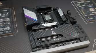 An image of the MSI MAG X870-E Max motherboard.