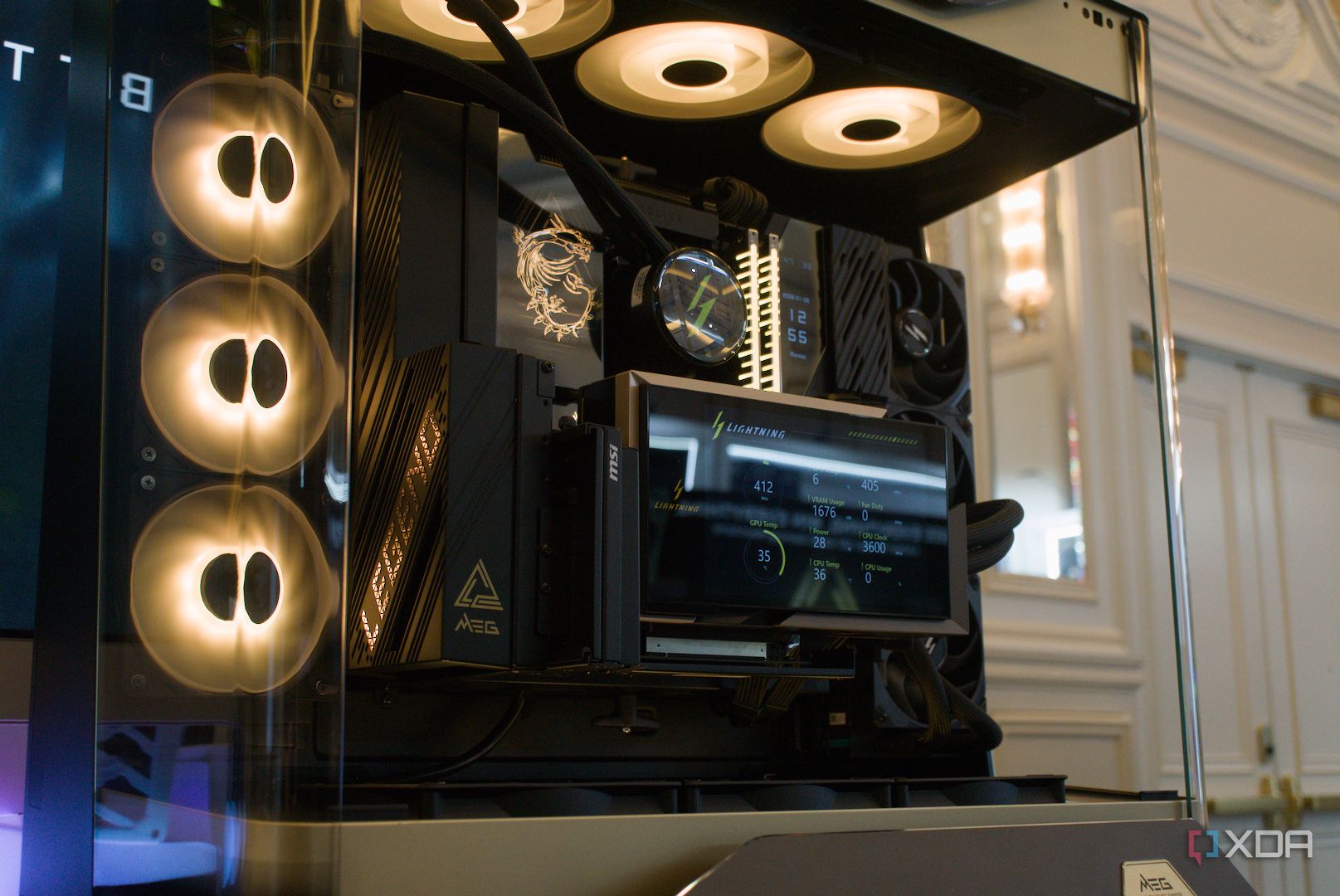 Build the PC of your dreams with this gorgeous panoramic MSI chassis