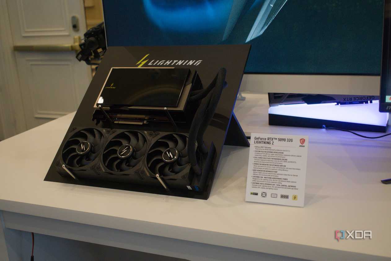An MSI RTX 5090.