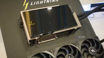 An MSI Lightning GPU.