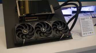 MSI RTX 5090 at CES.