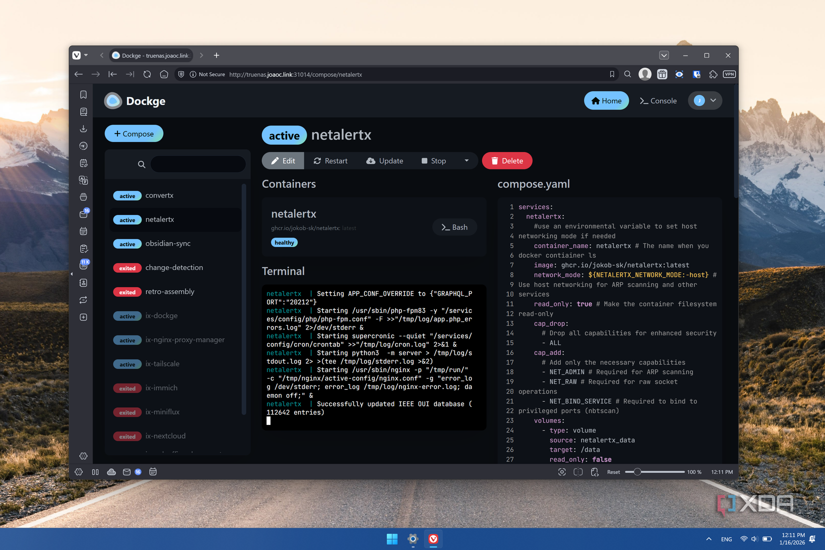 This Docker container notifies me when unknown devices connect to my Wi-Fi