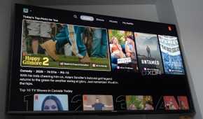 The Netflix app on a Hisense TV