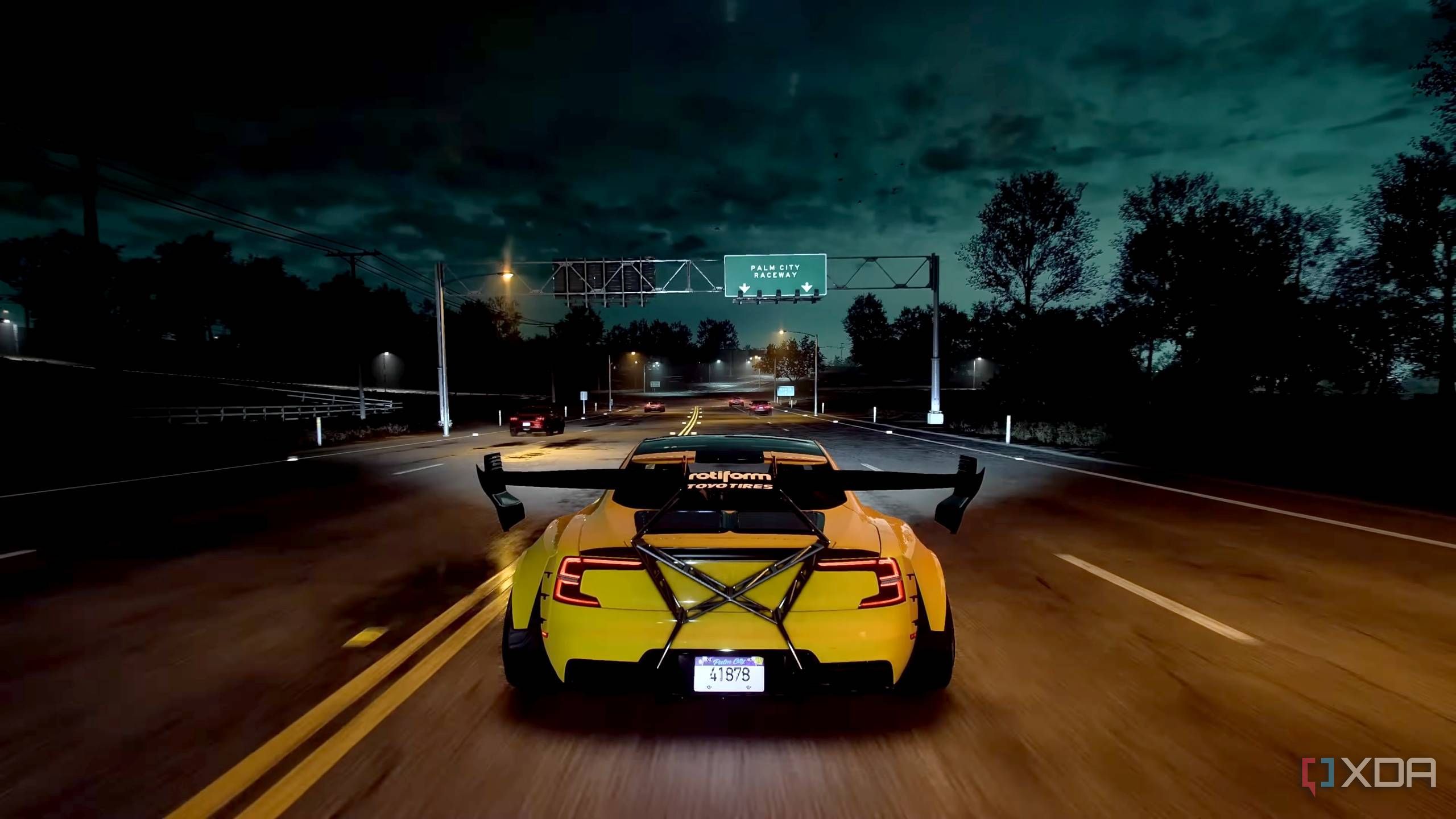 Driving the Polestar One Hero Edition in NFS Heat.