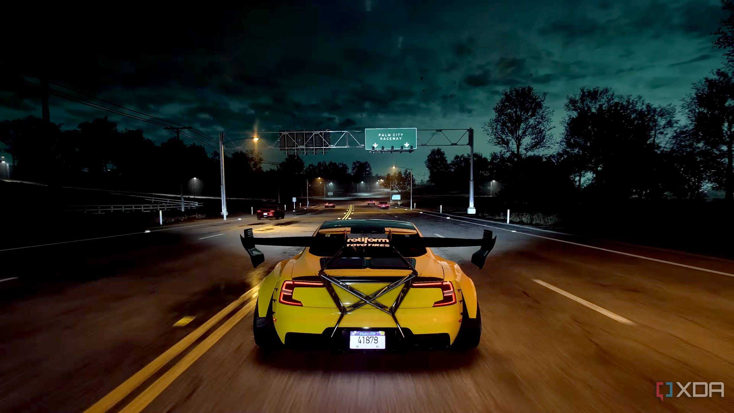 Driving the Polestar One Hero Edition in NFS Heat.