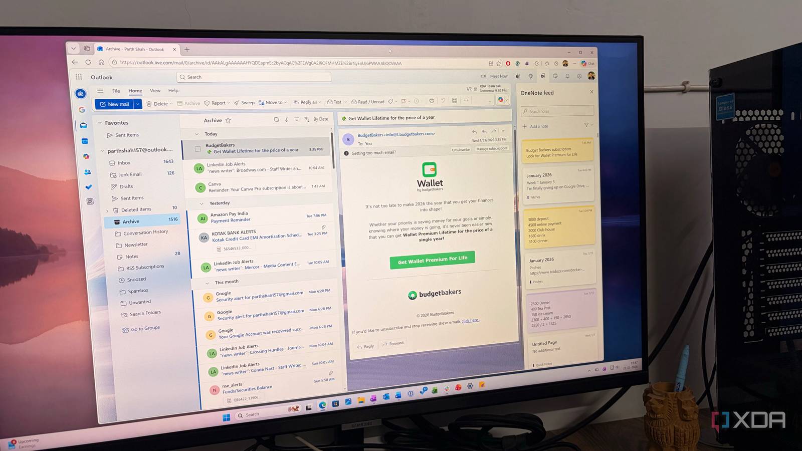 Outlook has a note-taking app hiding in plain sight – and now I use it ...