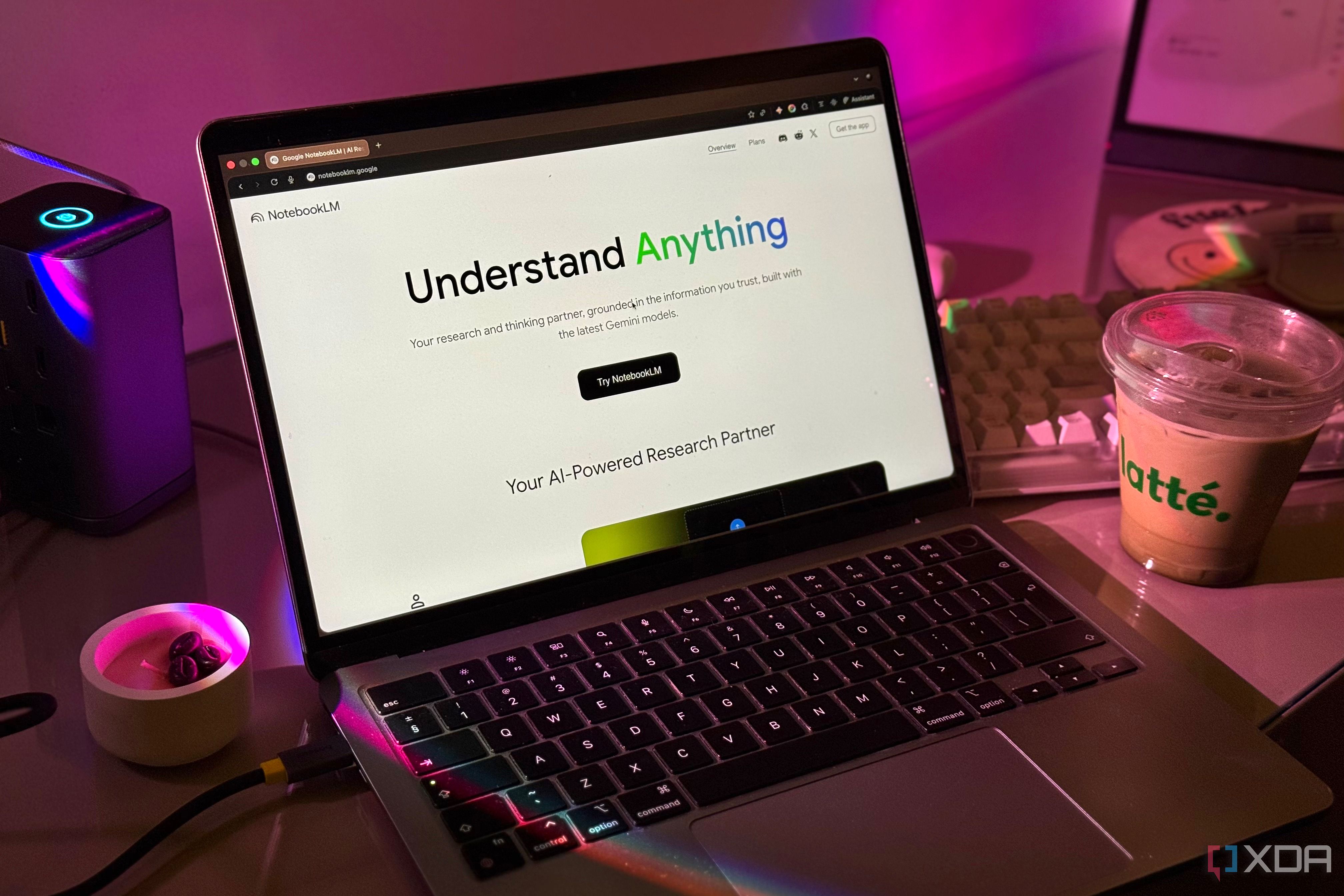 notebooklm homepage on macOS featured image