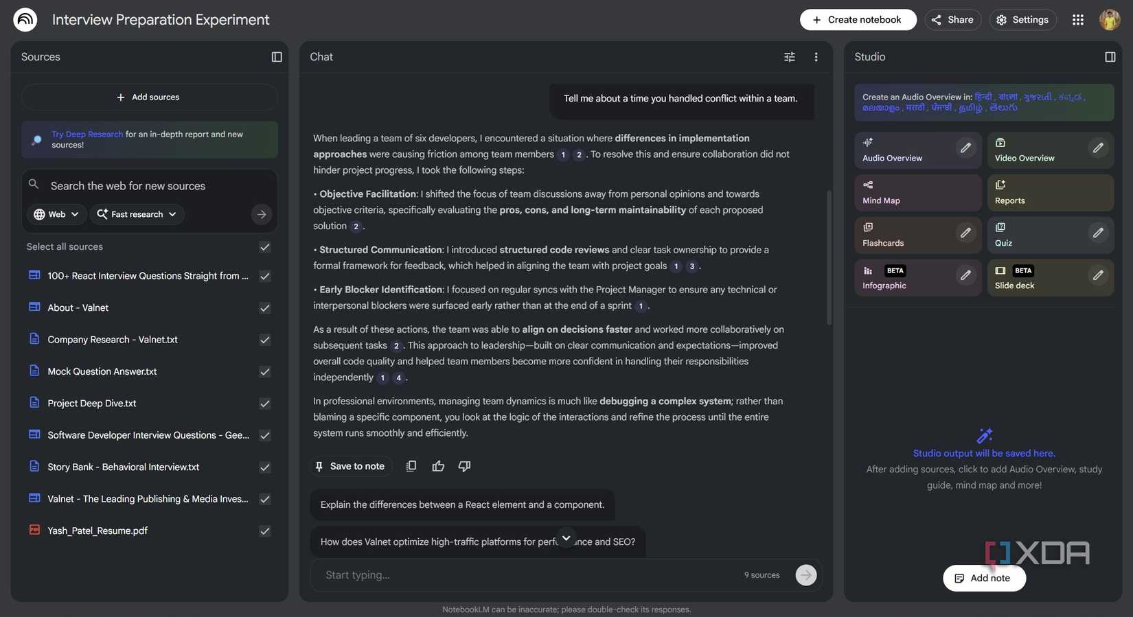 pregunta de preparación para la entrevista de notebooklm 01