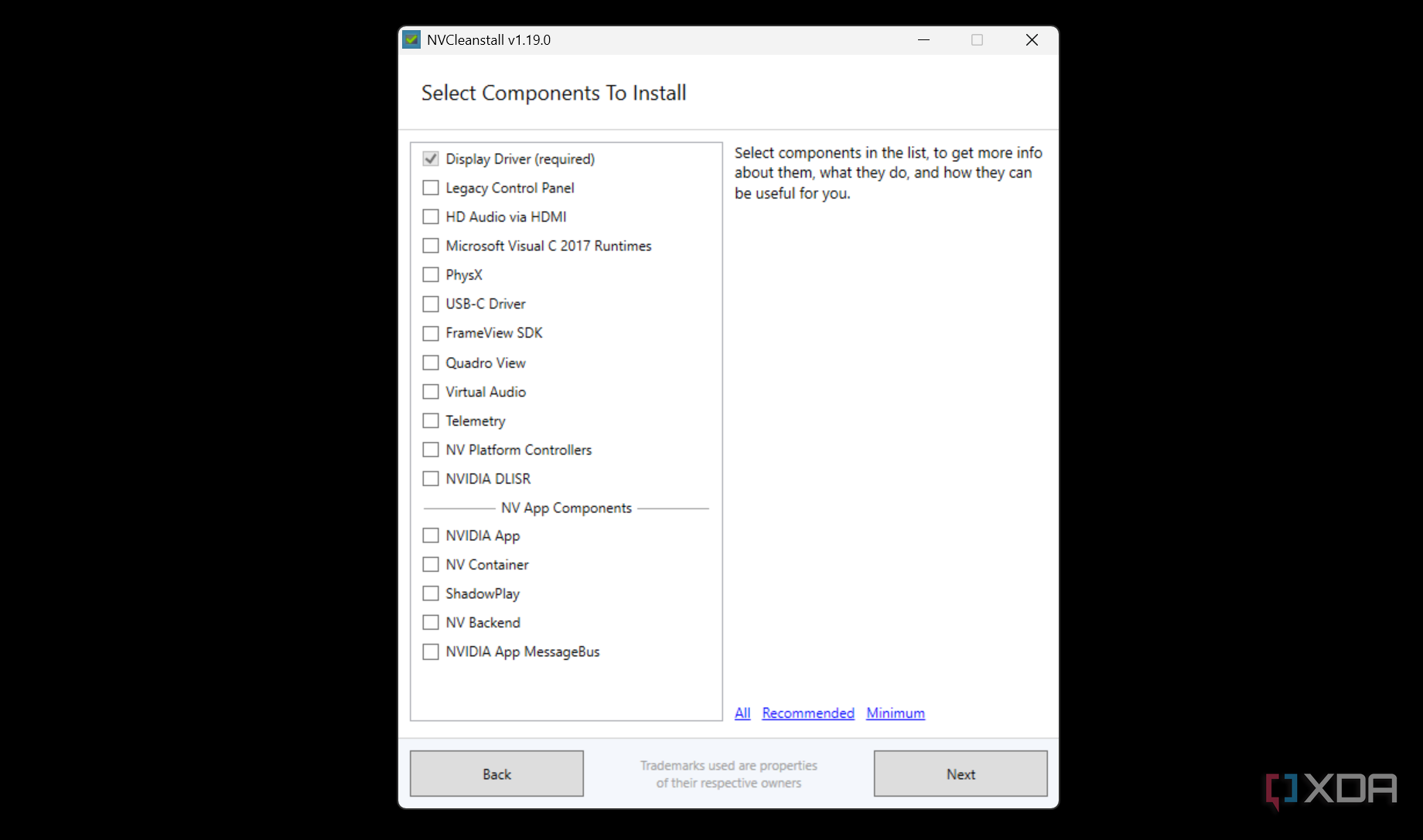 NVCleanstall is now the only way I upgrade my Nvidia GPU's drivers