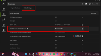nvidia-app-dlss-model-preset-override