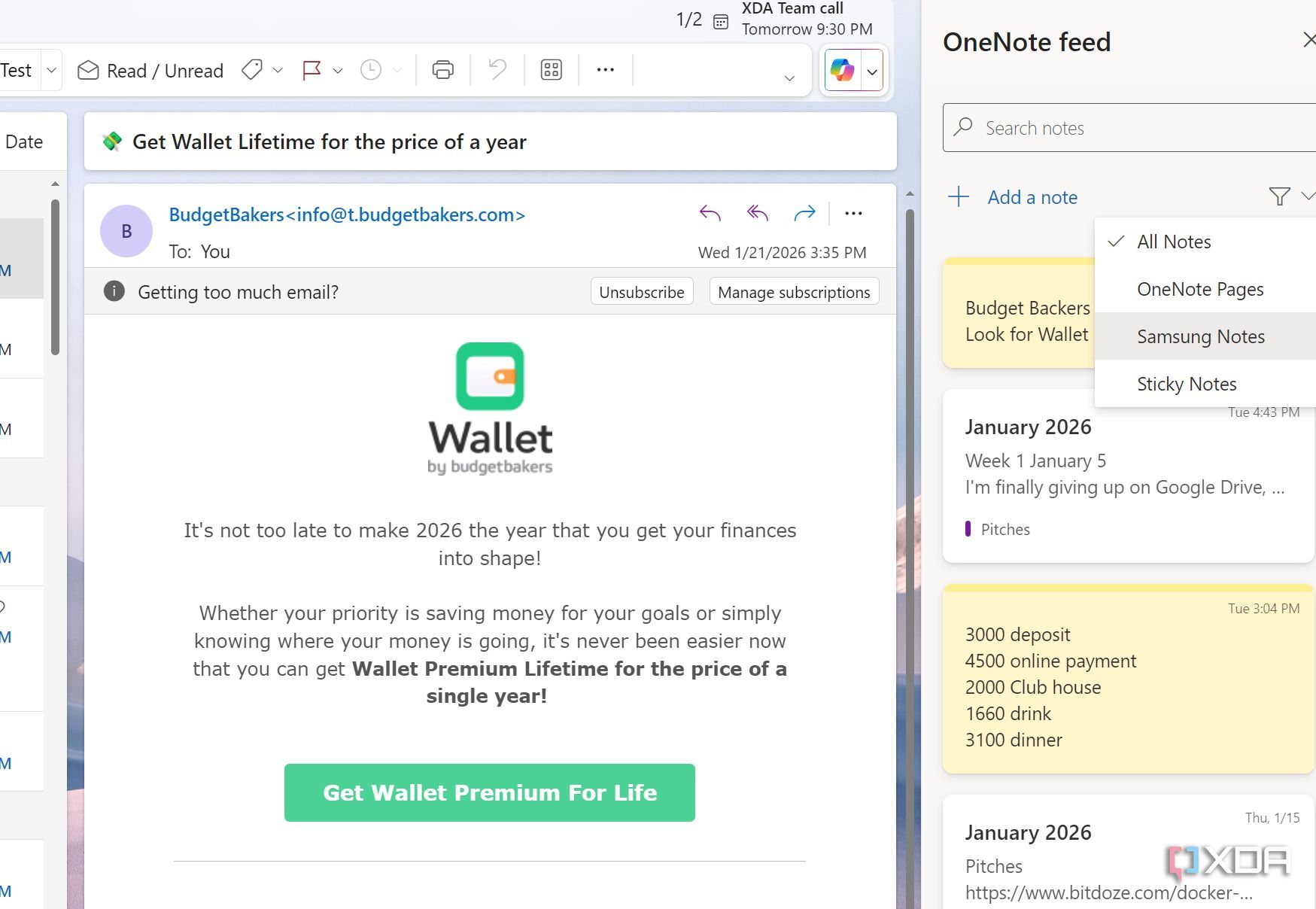 Outlook has a note-taking app hiding in plain sight – and now I use it ...