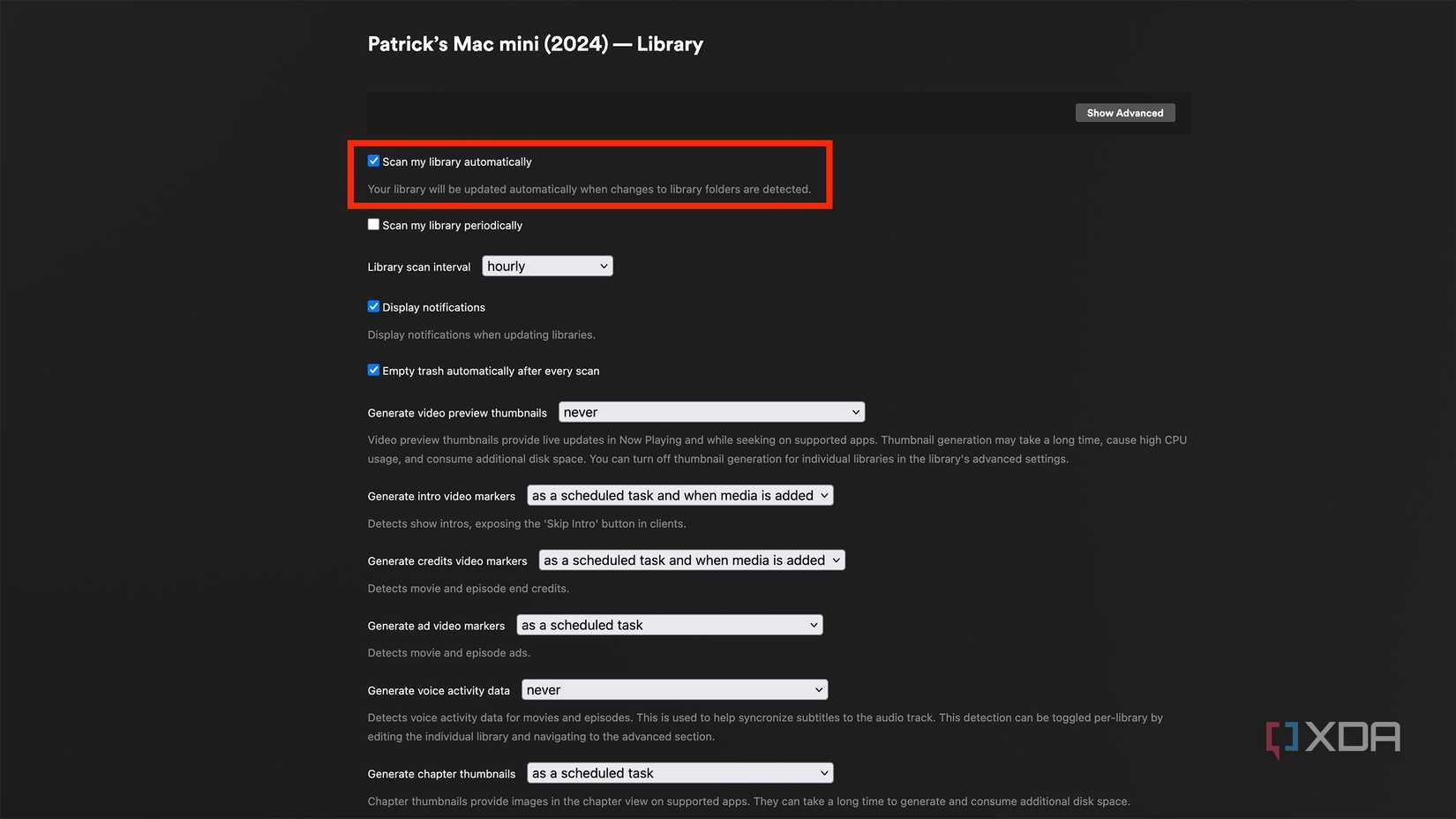 I’m back on Plex, and these are the 4 settings I changed right away