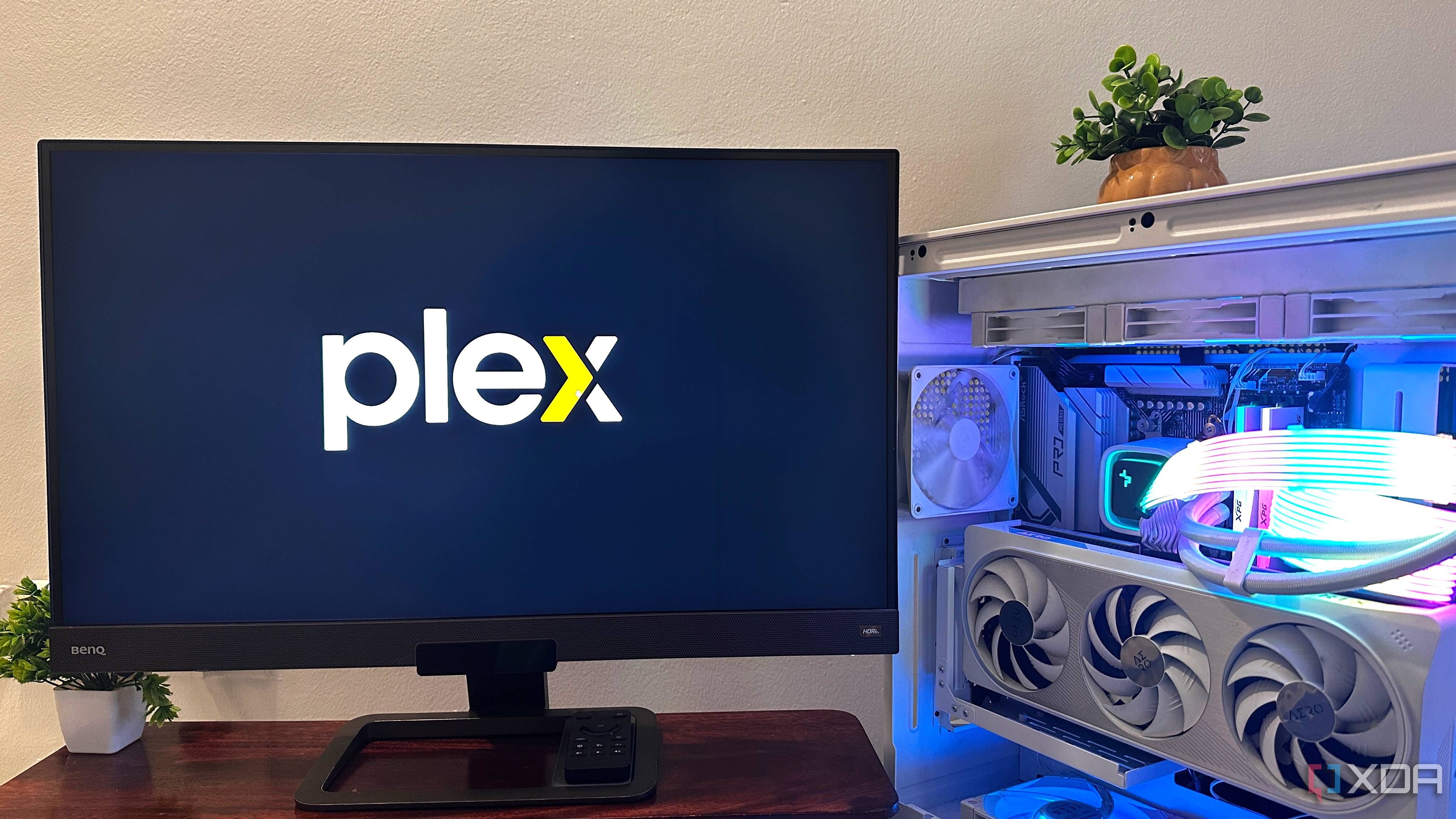 Plex на игровом компьютере.