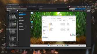 Accessing the file explorer on a Proxmox-based Windows 11 VM