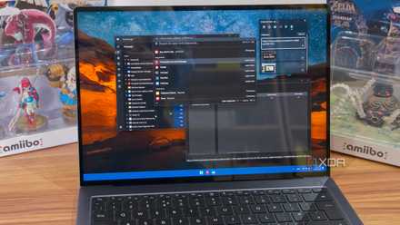A Windows 11 laptop running Raycast and showing the tools it replaced