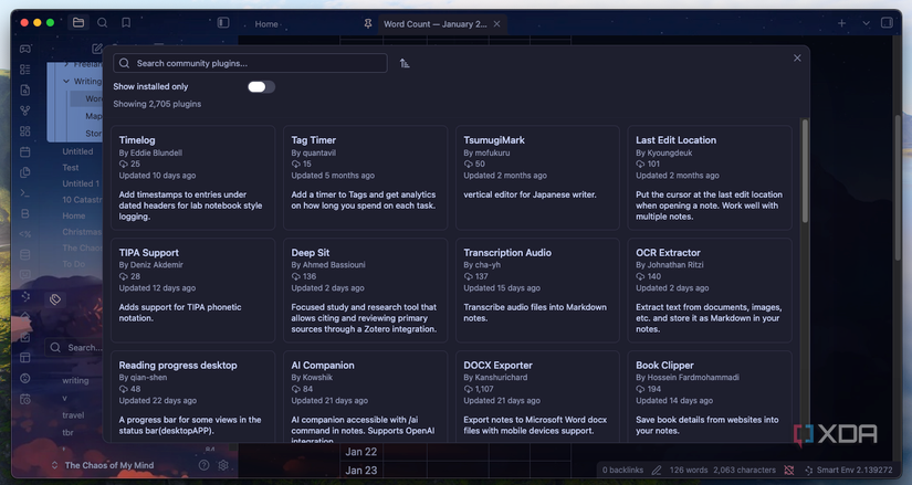 La biblioteca de complementos oficial es suficiente para la mayoría de los usuarios. 