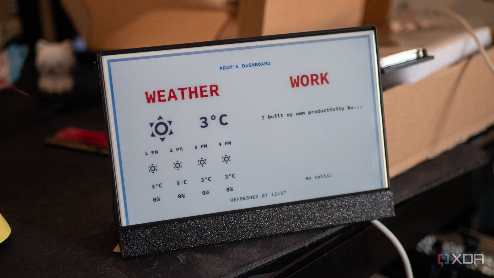 I built my own colorful productivity buddy with an e-paper screen and an ...