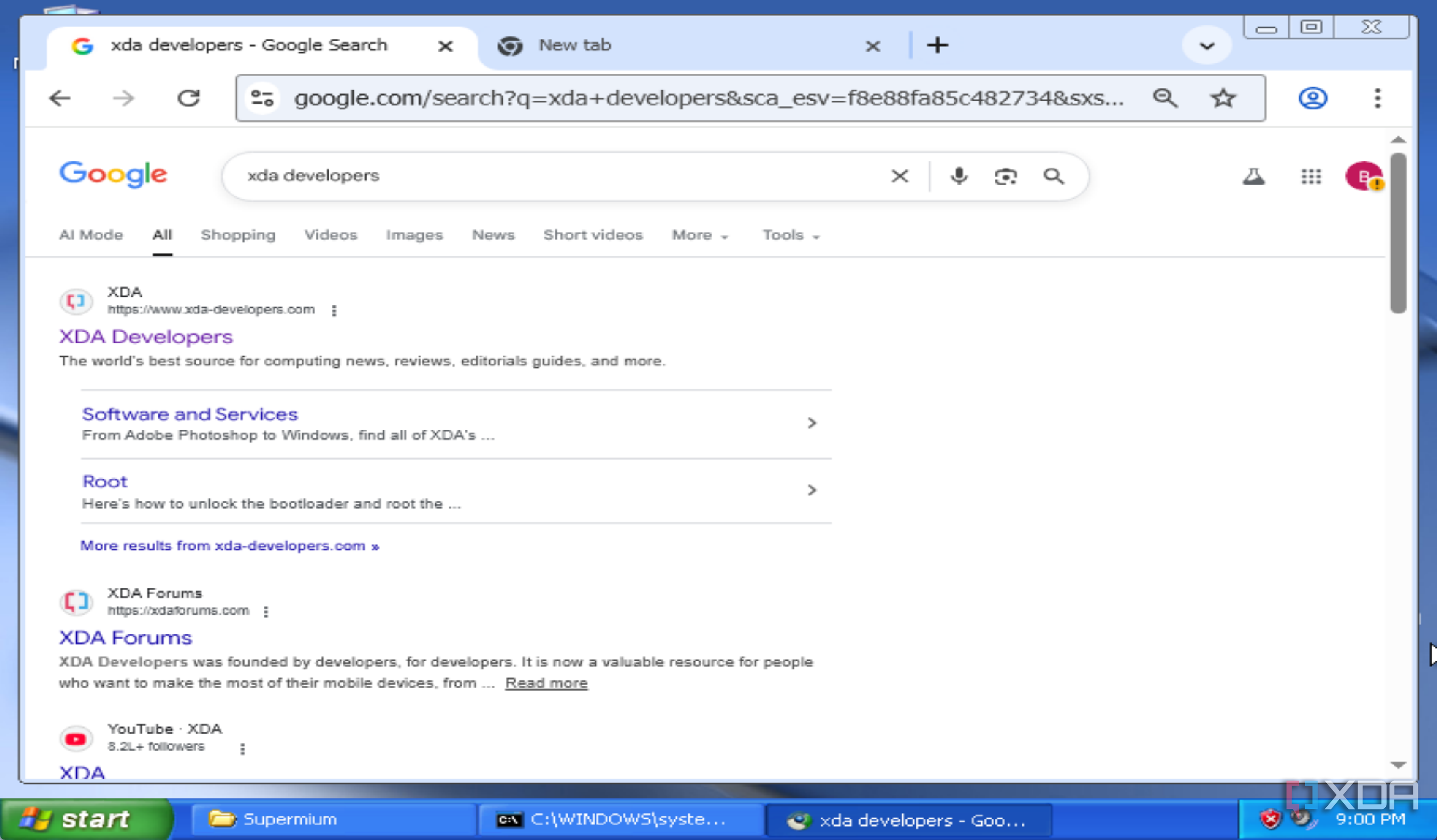 I tried using the software keeping Windows XP alive in 2026