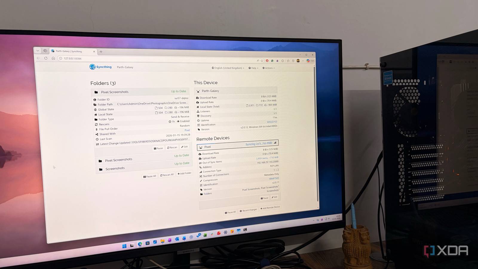 Syncthing replaced Dropbox on every device I own, and the setup took 10 minutes