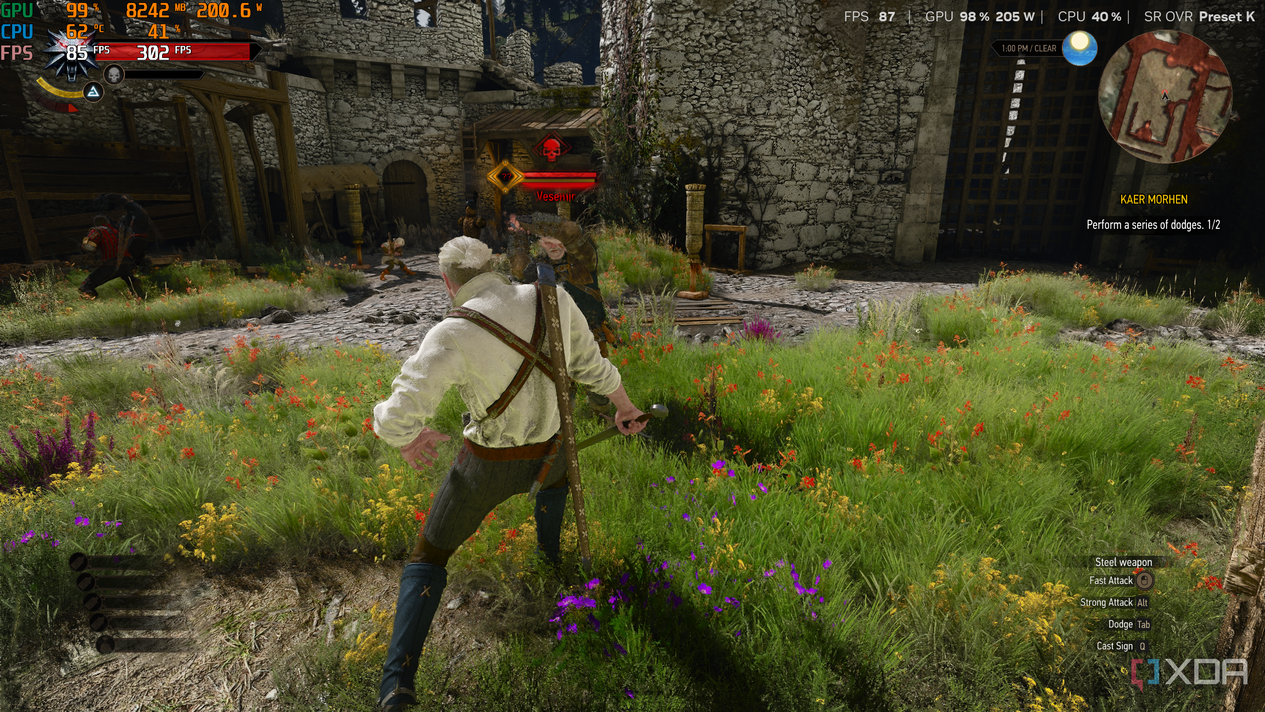 DLSS 4 Witcher 3.